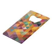 Fond vintage de motif de triangles (Devant Angle)