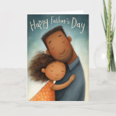 Fondation de ma vie Carte de jour du père de mon p (Devant)