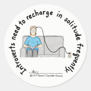 Fondements introvertis : Autocollant de recharge