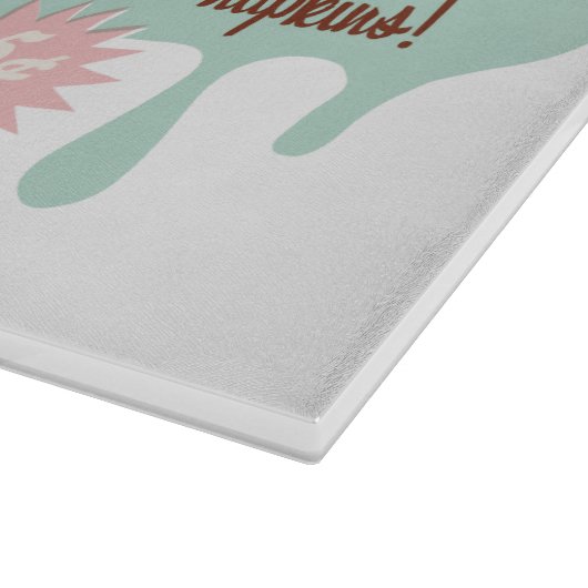 Fondez la planche à découper molle de crème glacée (Coin)