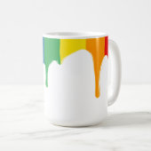 Fondre la Mug arc-en-ciel (Devant droit)