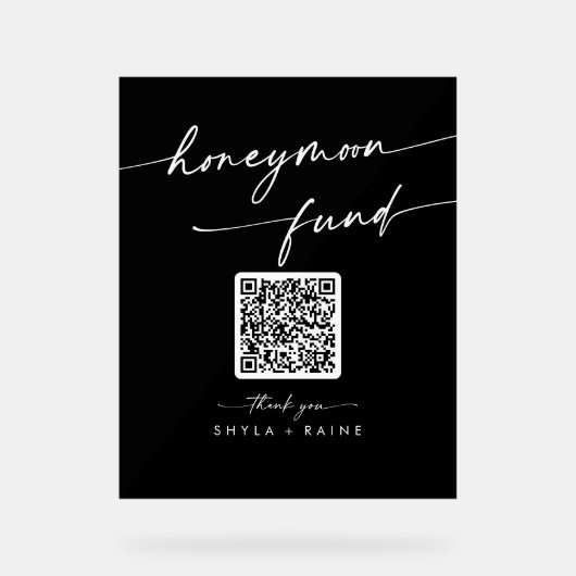 Fonds Boho Modern Black Mariage Lune de miel (Recto)