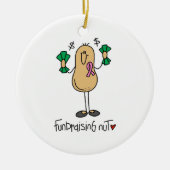 Fondsenwerving Nut T-shirts en geschenken Keramisch Ornament (Voorkant)