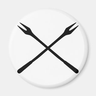 fondue spit-pictogram magneet