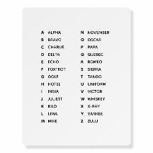 Fonetic alfabet VK