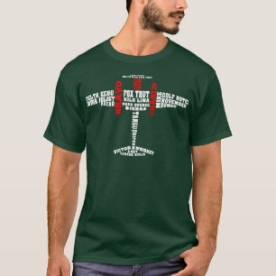 Fonetisch alfabet voor luchtvaart liefhebbers t-shirt