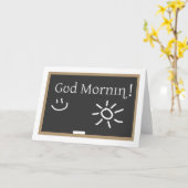 fonetische goedemorgen kaart (Gele Bloem)