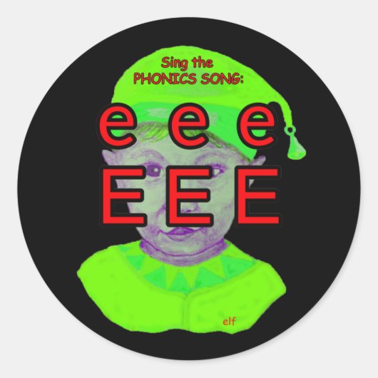 fonica-sticker ronde sticker (Voorkant)