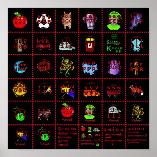 fonieposter poster (Voorkant)