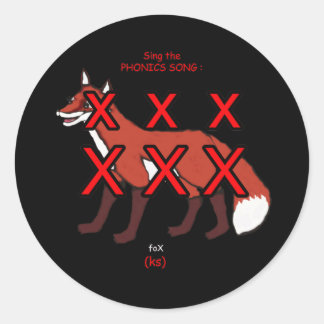 foniestickers ronde sticker