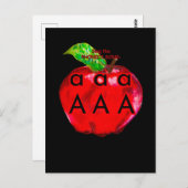 fonische briefkaart of flashcard (Voorkant / Achterkant)