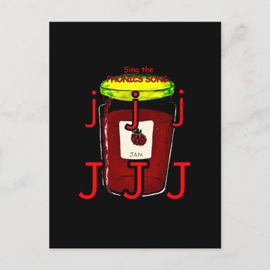 fonische briefkaart of flashcard (Voorkant)