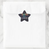 fonkelend ster sticker (Tas)