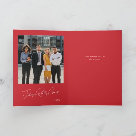 Fonkelende krans vrolijk kerstfeest feestdagen kaart (Binnen)