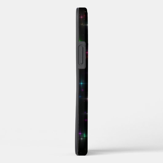 Fonkelende multikleur sterren Case-Mate iPhone case (Achterkant / Rechts)