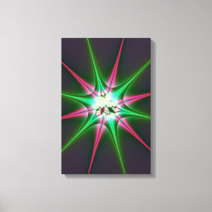 Fonkelende Ster Canvas Afdruk
