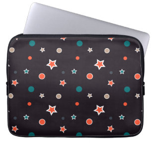 Fonkelende sterren laptop sleeve