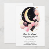 Fonkelende sterren: Maan- en sterrenmeisje babyfee Kaart (Voorkant / Achterkant)