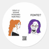 FONT RONDE STICKER (Voorkant)