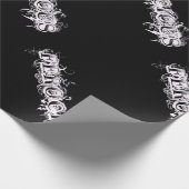 Font voor FEROCIEUZE Tattoo Cadeaupapier (Hoek)