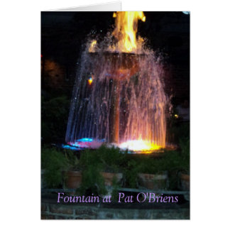 Fontaine chez Pat O'Briens la Nouvelle-Orléans