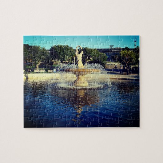 Fontaine commémorative SF Rideout Jigsaw Puzzle (Horizontal)