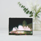 Fontaine de Barcelone - Plaça de Catalunya - Carte (Debout devant)