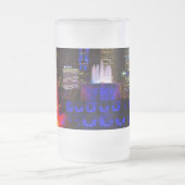Fontaine de Buckingham bleu Verre givrée Bière Mug (Centre)