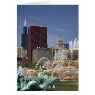 Fontaine de Buckingham située à Grant Park,