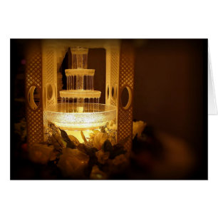 fontaine de gâteau