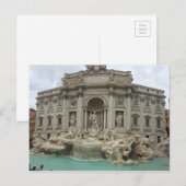 Fontaine de Trevi, Rome, Italie Carte postale (Devant / Derrière)