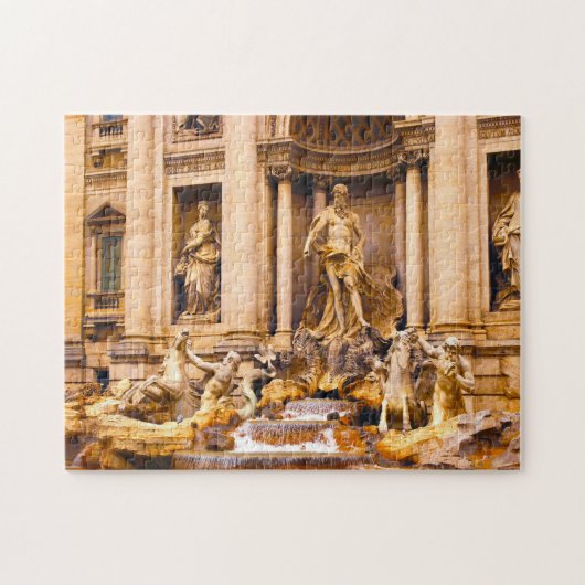Fontaine de Trévi Rome. Puzzle (Horizontal)