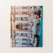 Fontaine de Trévi Rome. Puzzle (Vertical)