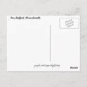 Fontaine historique - Massachusetts Carte postale (Dos)