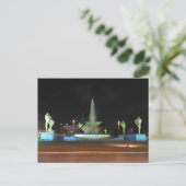 Fontaine Plaza Caracol, Carte postale Cancun (Debout devant)