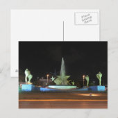 Fontaine Plaza Caracol, Carte postale Cancun (Devant / Derrière)