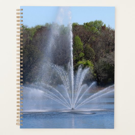 Fontaine sur un lac (Devant)