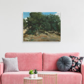 Fontainebleau Oak Trees Canvas Afdruk (Insitu (Woonkamer))