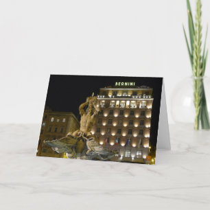 Fontana del Tritone, Rome, Italië - kaart