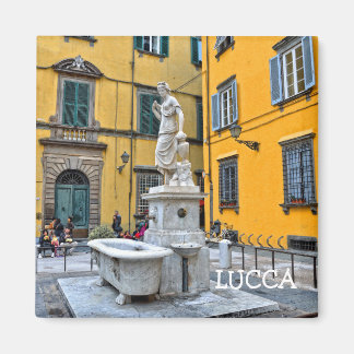 Fontana della Pupporona, Lucca, Italië Magneet