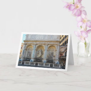 Fontana dell'Acqua Felice, Rome, Italië Kaart