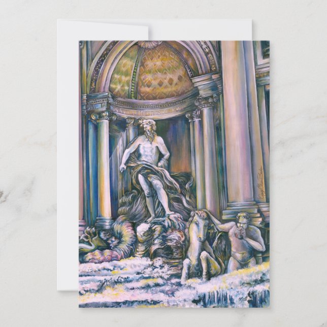 Fontana Di Trevi, Roma (Voorkant)