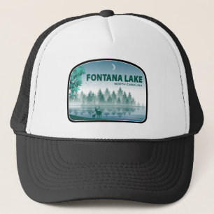 Fontana Lake North Carolina Herten Trucker Pet