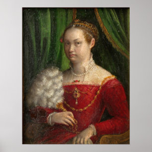 Fontana - Zelfportret Poster