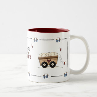 Fonte de bonhomme de neige ma tasse de coeur
