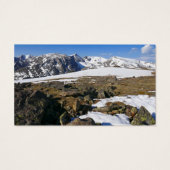 Fonte de neige dans les montagnes Rocheuses (Dos)