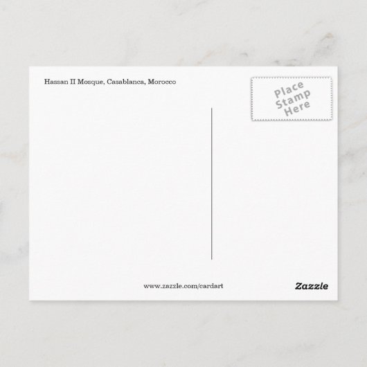 fontein briefkaart (Achterkant)