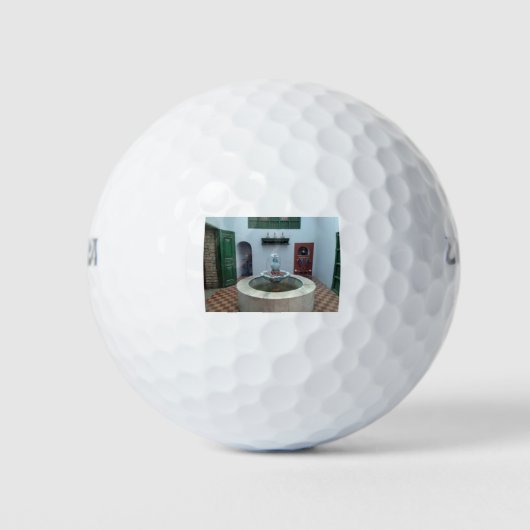 fontein golfballen (Voorkant)