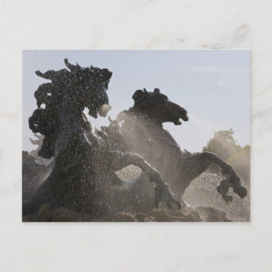 fontein, monument des Girondins, Bordeaux; Briefkaart