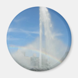 fontein op het punt magneet